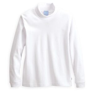 bella bliss - Pima Turtleneck - White